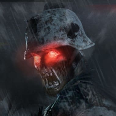 A Dead Zombie Soldier from the Horde