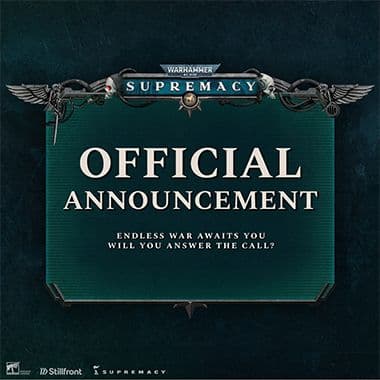 Game announcement graphic